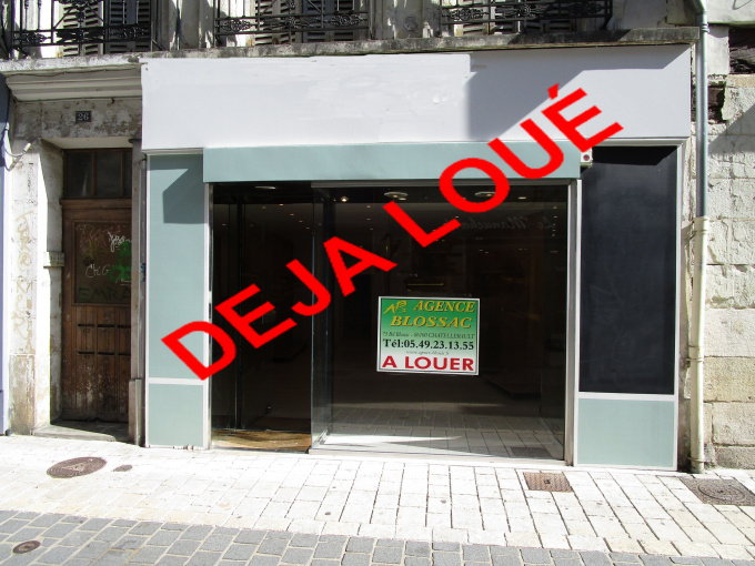 Location Immobilier Professionnel Local commercial Châtellerault (86100)